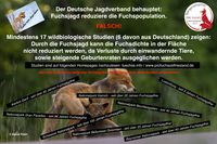 Spruch Fuchspopulation